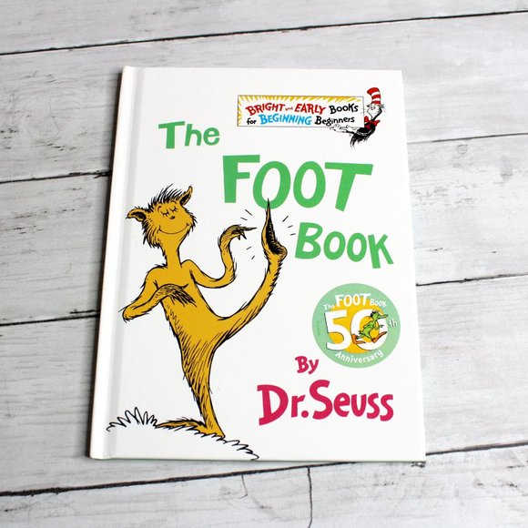 Dr Seuss The Foot Book Hardcover Kids Picture Story Early Reader - Picture 3 of 5
